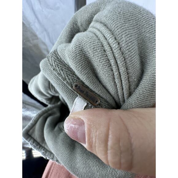 Free People Medium Womens Ruby Oversized Shirt Jacket Button Up Long Sleeve CLT - Picture 6 of 11